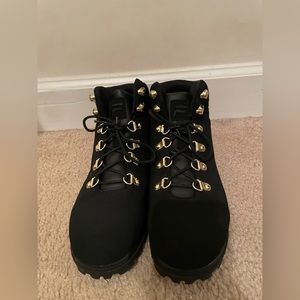 Women’s Black Fila boots